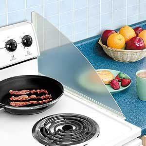 splatter guard for stove top